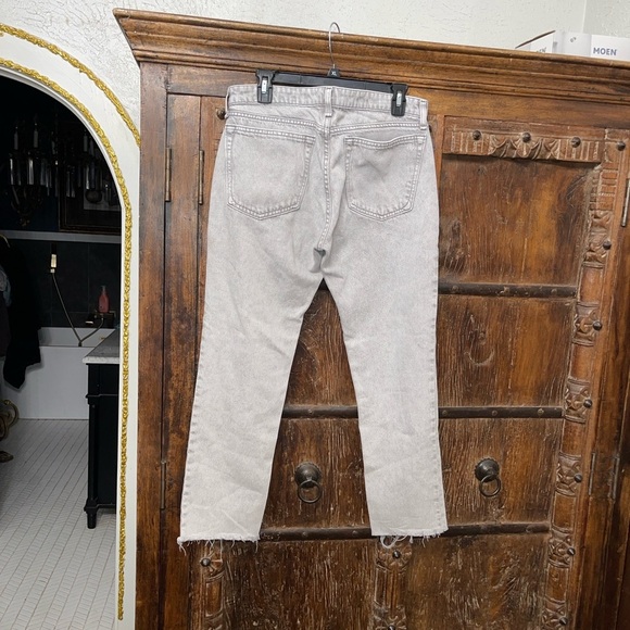 Rag & Bone Dre Low-Rise Slim Boyfriend Jeans 29 Gray / Dust Wash - Picture 6 of 10